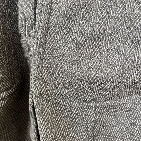 Lole Tweed Brown Herringbone Jacket Size Medium 8-10 - Picture 4 of 14